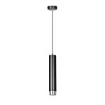Emibig Colgante De Luz Kibo Acero Negro | Apta para 1x GU10 - Max 10W