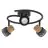 Ledvance LED Decor Foco Cork Acero Espiral Negro 10W 690lm - 827 Luz Muy Cálida | Regulable