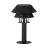 Eglo Lámpara de pedestal Chiappera Acero Negro | 800mm - IP54 - Apta para 1x E27