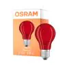 Osram LED Star Classic Decor E27 Pera Con Filamento Mate 2.5W 45lm - Rojo | Reemplazo 7W