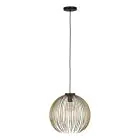 Eglo Colgante De Luz Venezuela Negro, Oro | Apta para E27